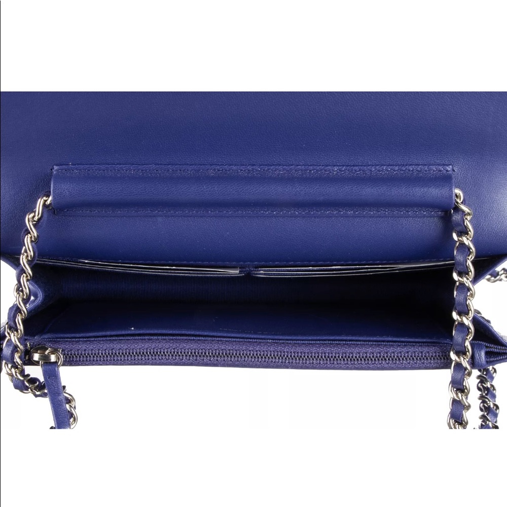 sold* CHANEL Quilted Lambskin Wallet On Chain Bag - Picture 5 of 8